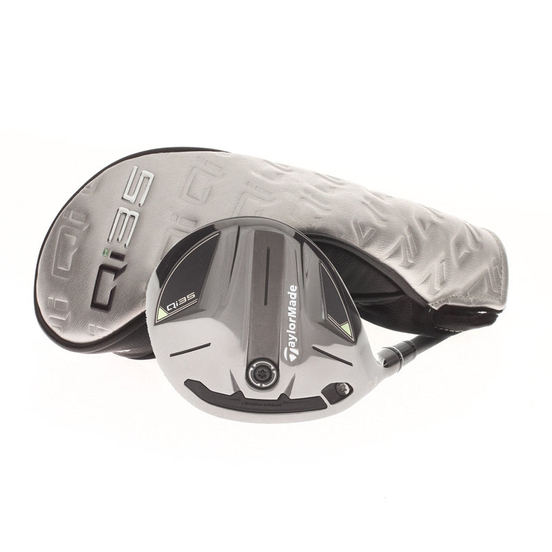 TaylorMade Qi35 Graphite Mens Left Hand Fairway 3 Wood 15* Regular - Fujikura Ventus Blue 5-R