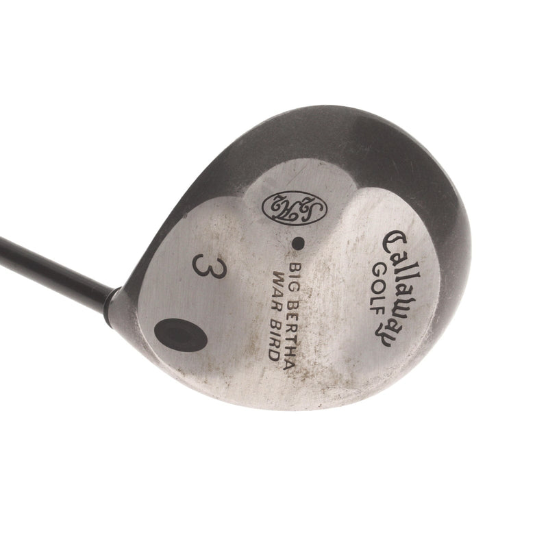 Callaway Big Bertha War Bird Graphite Mens Right Hand Fairway 3 Wood 15* Regular - Callaway RCH 96 Series