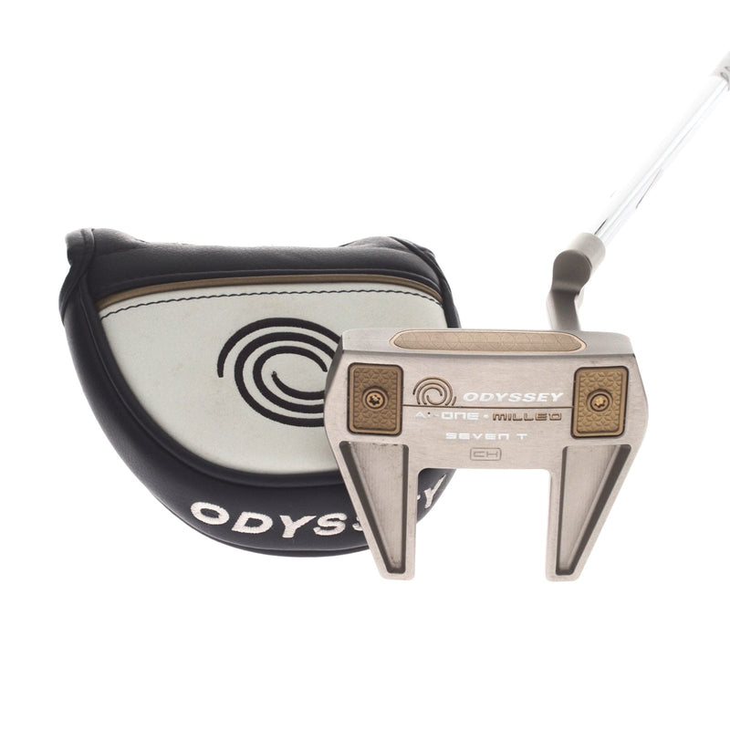 Odyssey Ai-ONE Milled Seven T CH Mens Right Hand Putter 34" Mallet - Golf Pride Pro Only