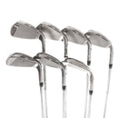 Wilson D9 Steel Mens Left Hand Irons 5-SW Regular - KBS Max Ultralite