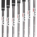 Wilson D9 Steel Mens Left Hand Irons 5-SW Regular - KBS Max Ultralite