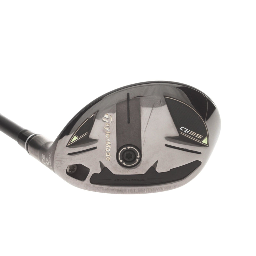 TaylorMade Qi35 Graphite Mens Right Hand 4 Hybrid 22* Regular - Fujiku