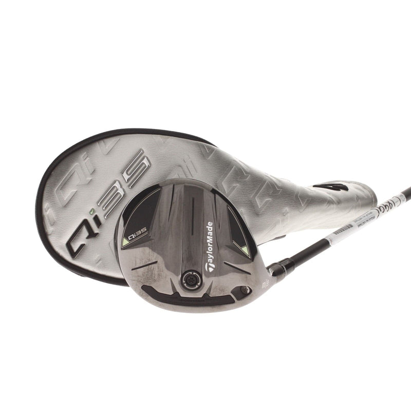 TaylorMade Qi35 Graphite Mens Left Hand Fairway 3 Wood 15* Regular - Fujikura Ventus Blue FW 5-R