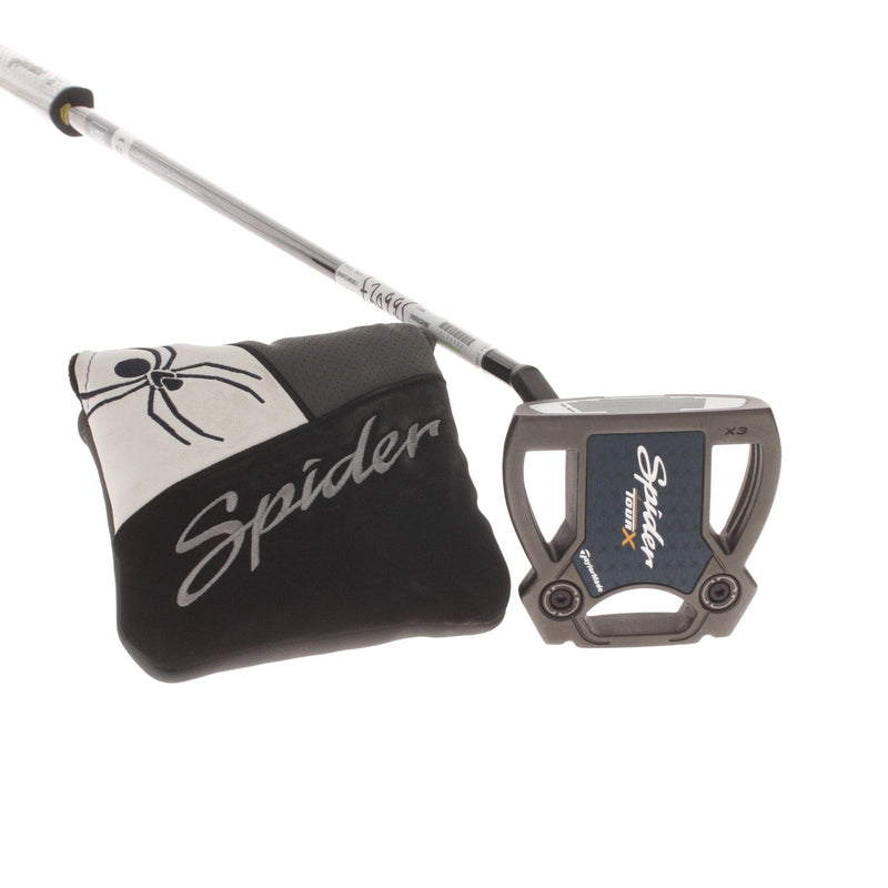TaylorMade Spider Tour X Mens Left Hand Putter 34" Mallet KBS - Super Stroke Pistol 1.0