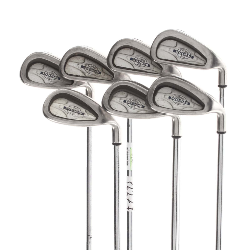 Callaway Steelhead X-14 Steel Mens Right Hand Irons 5-SW Regular - Callaway