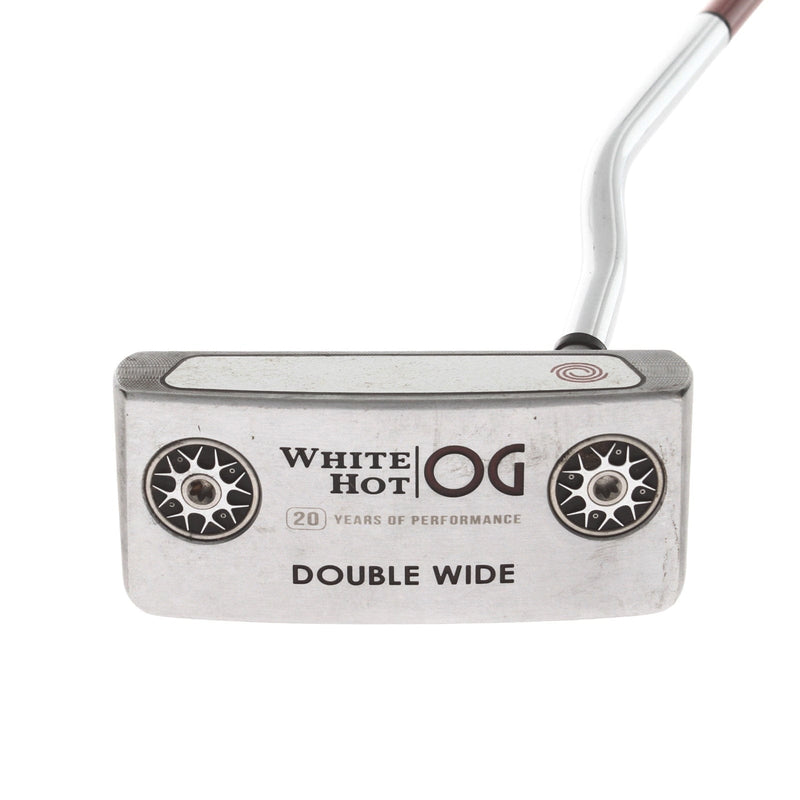Odyssey White Hot OG Double Wide Mens Right Hand Putter 34" Mid-Mallet - Odyssey