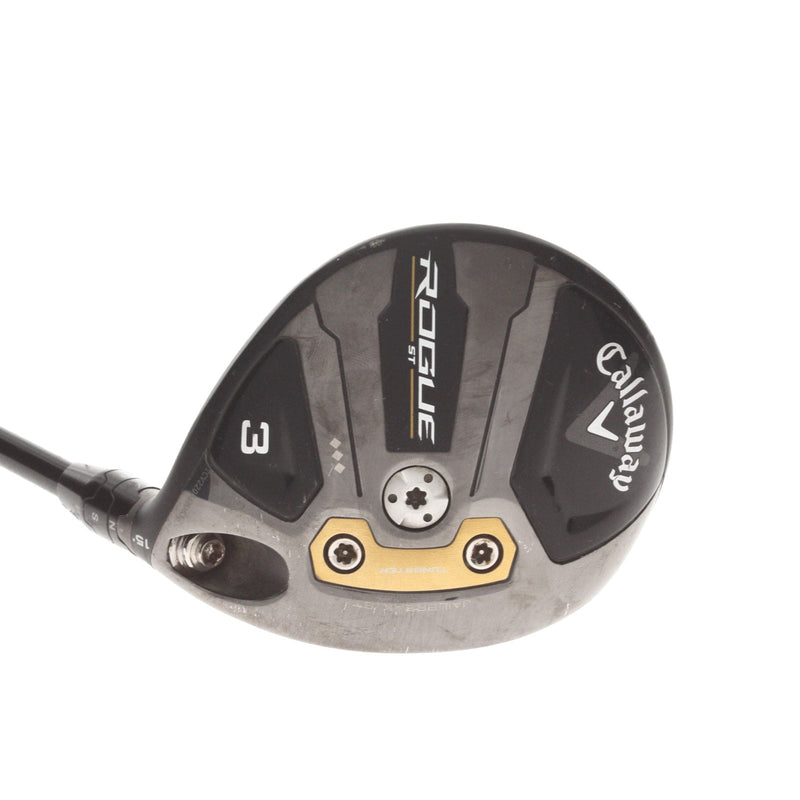 Callaway Rogue ST Triple Diamond Graphite Mens Right Hand Fairway 3 Wood 15* Regular - Tensei AV Series Blue 75 R