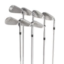TaylorMade Qi Steel Mens Left Hand Irons 5-SW Regular - KBS Max MT 85