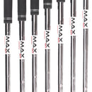 TaylorMade Qi Steel Mens Left Hand Irons 5-SW Regular - KBS Max MT 85