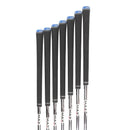 TaylorMade Qi Steel Mens Left Hand Irons 5-SW Regular - KBS Max MT 85