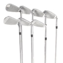 TaylorMade Qi Steel Mens Left Hand Irons 5-SW Regular - KBS Max MT 85
