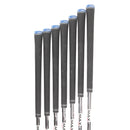 TaylorMade Qi Steel Mens Left Hand Irons 5-SW Regular - KBS Max MT 85