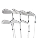 TaylorMade Qi Steel Mens Left Hand Irons 5-SW Regular - KBS Max MT 85