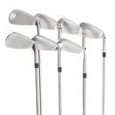 TaylorMade Qi Steel Mens Left Hand Irons 5-SW Regular - KBS Max MT 85
