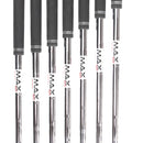 TaylorMade Qi Steel Mens Left Hand Irons 5-SW Regular - KBS Max MT 85