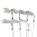 TaylorMade Qi Steel Mens Left Hand Irons 5-SW Regular - KBS Max MT 85