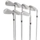 TaylorMade Qi Steel Mens Left Hand Irons 5-SW Regular - KBS Max MT 85