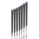 TaylorMade Qi Steel Mens Left Hand Irons 5-SW Regular - KBS Max MT 85