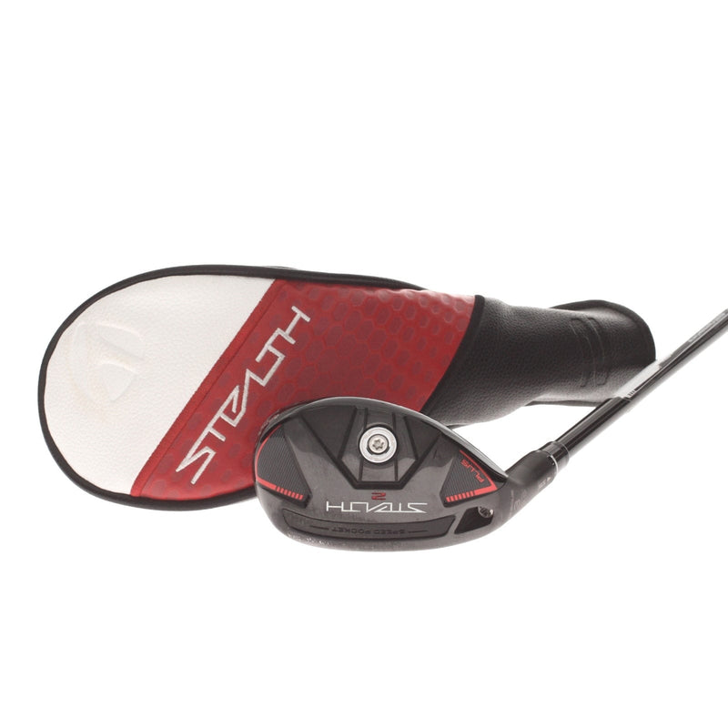 TaylorMade Stealth 2 Plus Graphite Mens Left Hand 3 Hybrid 19.5* Stiff - Kai'li Red 85s