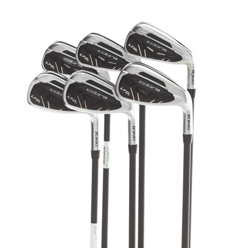 Cobra LTDx Graphite Mens Right Hand Irons 5-PW Regular - KBS PGI 75