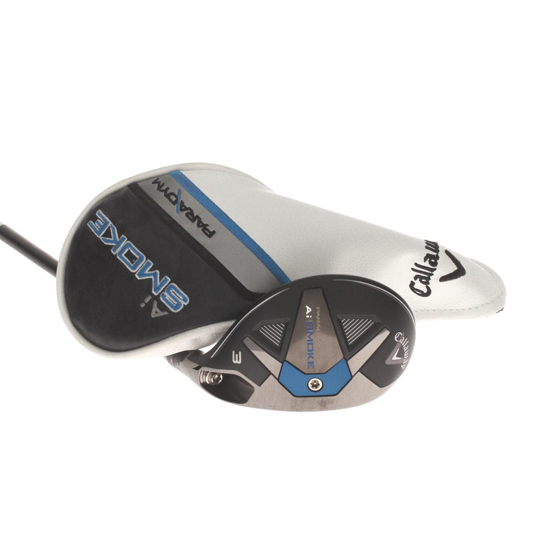 Callaway Paradym Ai Smoke HL Graphite Mens Right Hand 3 Hybrid 18* Regular - Project X Cypher Sixty 5.5