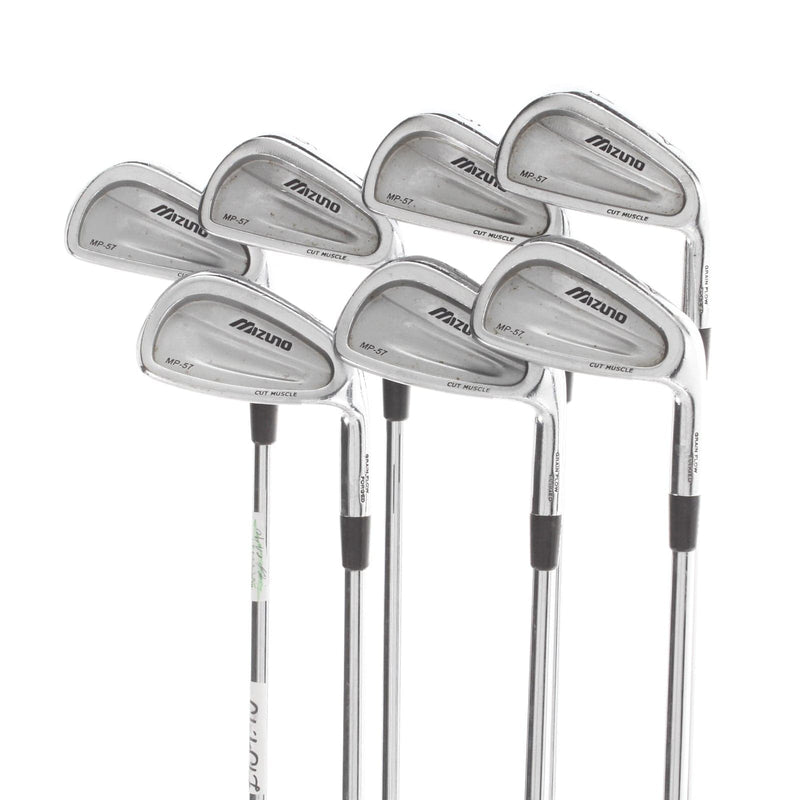 Mizuno MP-57 Steel Mens Right Hand Irons 4-PW Regular - Dynamic Gold R300