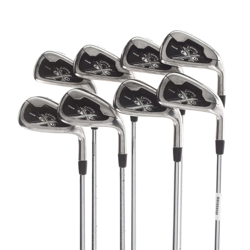 Callaway Tour X-20 Steel Mens Right Hand Irons 3-PW Stiff - Rifle 6.0
