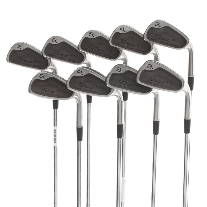 Titleist DTR Steel Mens Right Hand Irons 3-SW Regular - Dynamic Gold