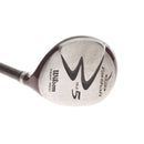 Wilson Deep Red Graphite Mens Right Hand Fairway 5 Wood 18* Regular - Wilson Fatshaft Prolite