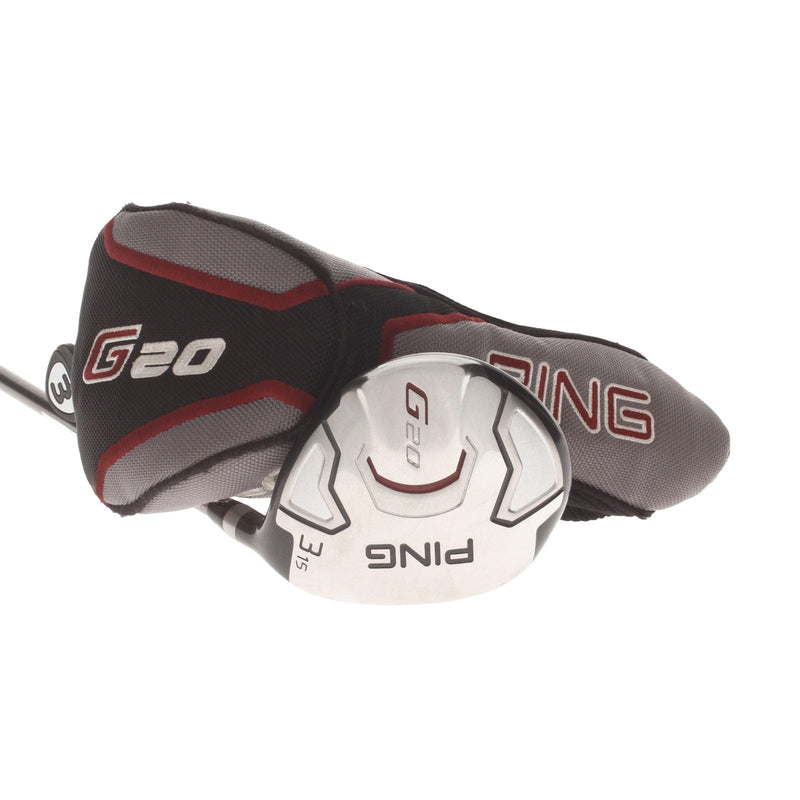 Ping G20 Graphite Mens Right Hand Fairway 3 Wood 15* Stiff - Ping TFC169F