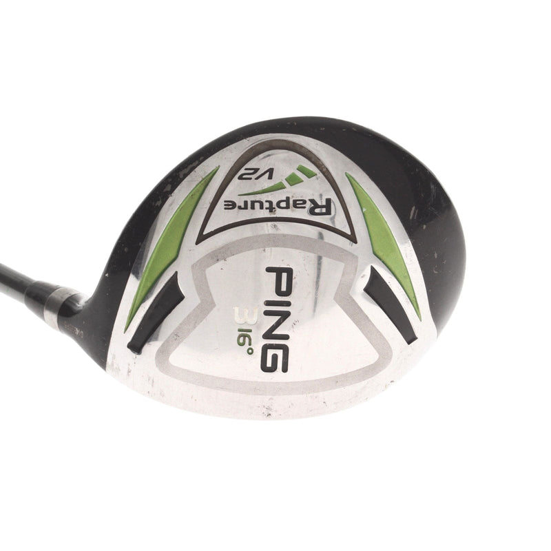 Ping Rapture V2 Graphite Mens Right Hand Fairway 3 Wood 16* Regular - Grafalloy ProLaunch Platinum