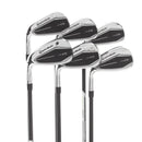 TaylorMade Qi Graphite Mens Left Hand Irons 5-PW Regular - Fujikura Ventus TR 6-R