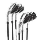 TaylorMade Qi Graphite Mens Left Hand Irons 5-PW Regular - Fujikura Ventus TR 6-R