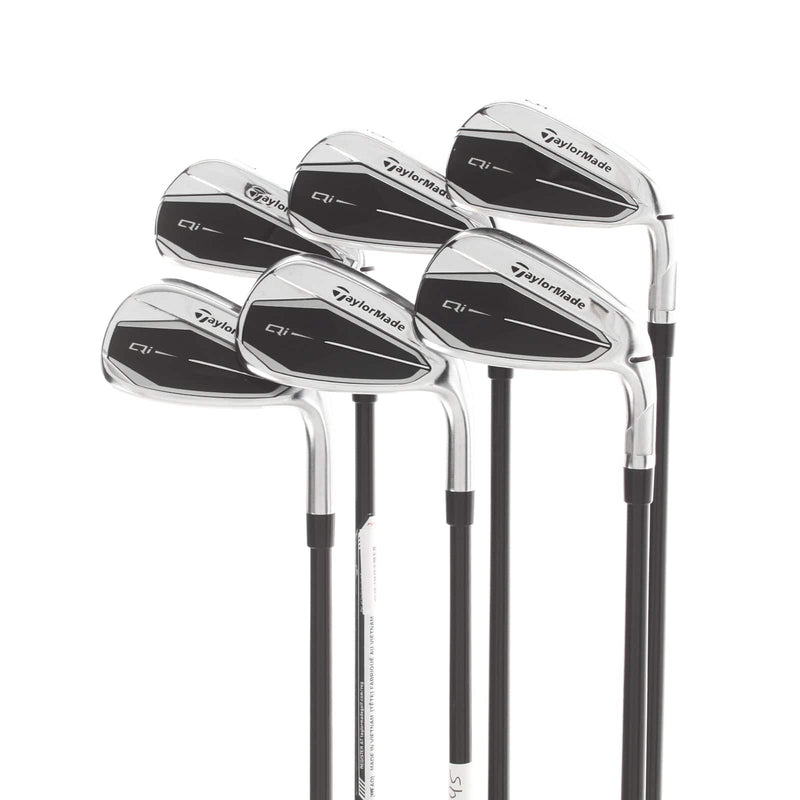 TaylorMade Qi Graphite Mens Right Hand Irons 5-PW Regular - Fujikura Ventus TR 6-R
