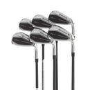 TaylorMade Qi Graphite Mens Right Hand Irons 5-PW Regular - Fujikura Ventus TR 6-R