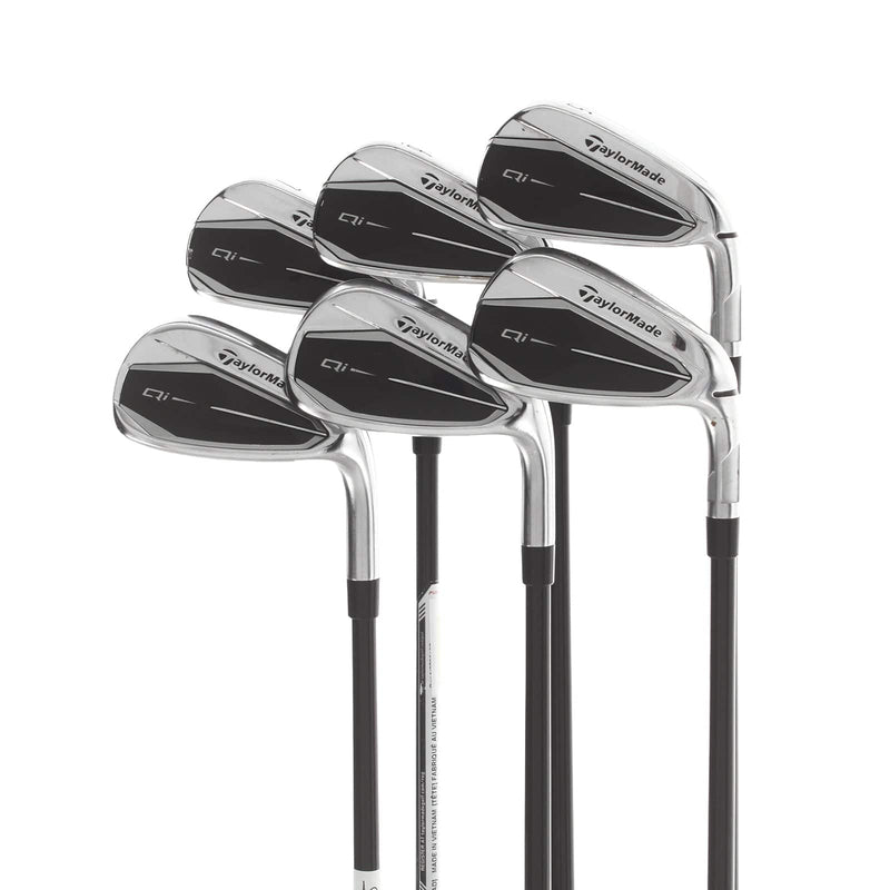 TaylorMade Qi Graphite Mens Right Hand Irons 5-PW Regular - Fujikura Ventus TR 6-R