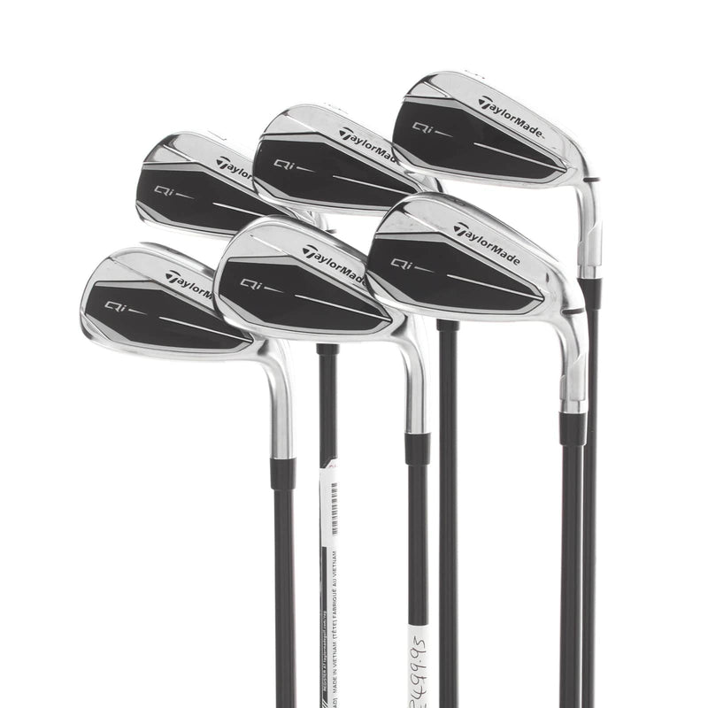 TaylorMade Qi Graphite Mens Right Hand Irons 5-PW Regular - Fujikura Ventus TR 6-R