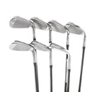 TaylorMade Qi Graphite Mens Left Hand Irons 5-SW Regular - Fujikura Ventus TR 6-R