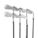 TaylorMade Qi Graphite Mens Left Hand Irons 5-SW Regular - Fujikura Ventus TR 6-R