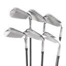 TaylorMade Qi Graphite Mens Left Hand Irons 5-SW Regular - Fujikura Ventus TR 6-R
