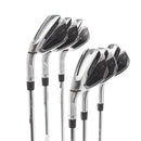 TaylorMade Qi Steel Mens Left Hand Irons 5-SW Regular - Fujikura Ventus TR 6-R