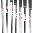 TaylorMade Qi Steel Mens Right Hand Irons 5-SW Regular - KBS Max MT 85