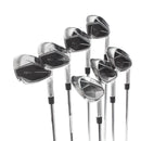 TaylorMade Qi Steel Mens Right Hand Irons 5-SW Regular - KBS Max MT 85