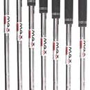 TaylorMade Qi Steel Mens Right Hand Irons 5-SW Regular - KBS Max MT 85