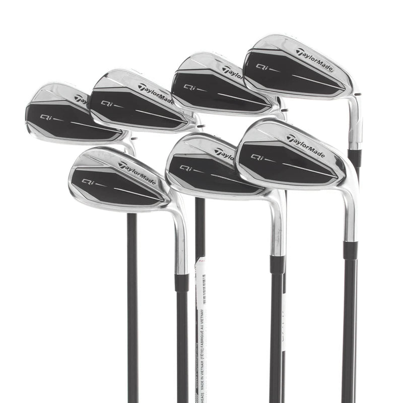 TaylorMade Qi Graphite Mens Right Hand Irons 5-SW Regular - Fujikura Ventus TR 6-R