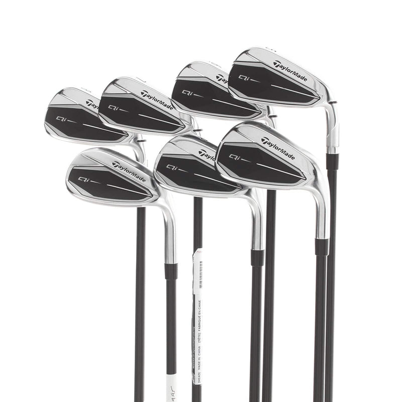 TaylorMade Qi Graphite Mens Right Hand Irons 5-SW Senior - Fujikura Ventus TR 5-A