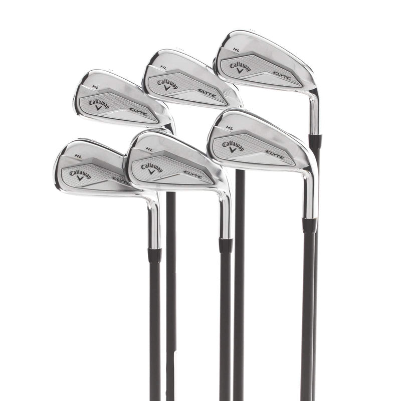 Callaway Elyte HL Graphite Mens Right Hand Irons 5-PW Senior - Vanquish 5 R2