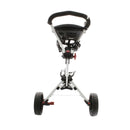 iCart Uno 3-Wheel Push/Pull Trolley - Black/White