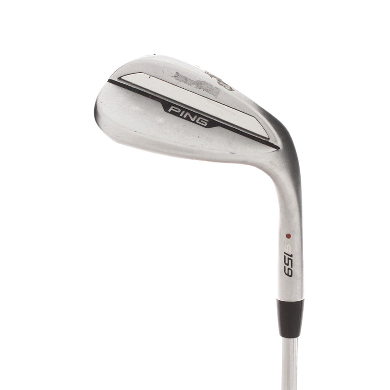 Ping S159 Steel Mens Right Hand Lob Wedge Red Dot 60* 1* Flat 10 Bounce S Grind Regular - Nippon N.S Pro Modus3 Tour 105