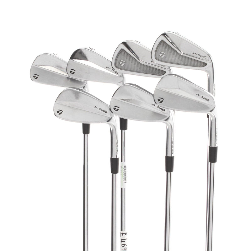 TaylorMade P7MC/MB 2020 Combo Steel Mens Right Hand Irons 4-PW Extra Stiff - Golf Pride ZGrip